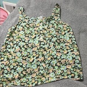 Volcom Multicolor Floral Top